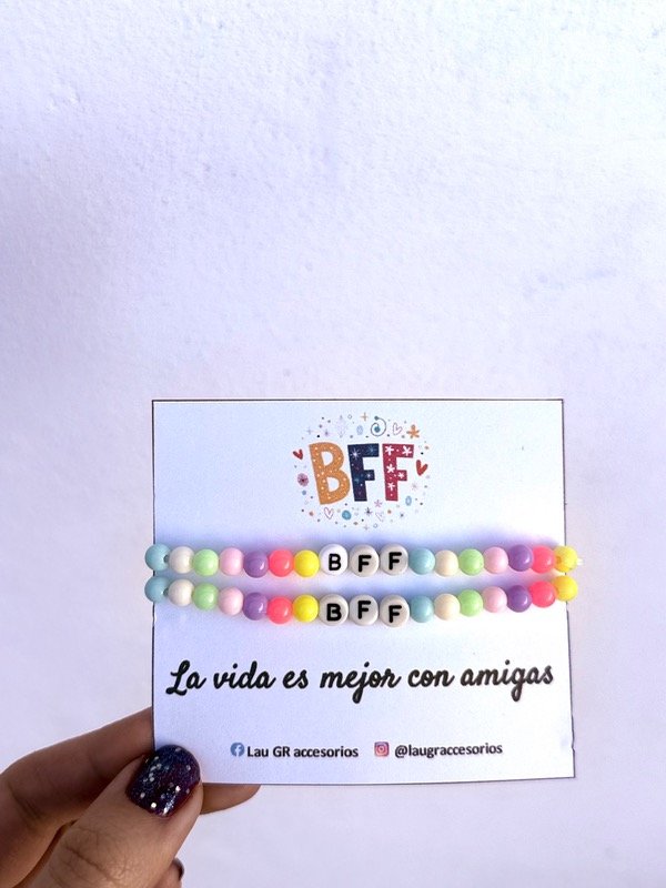 Producto - Pulseras para compartir bff colours