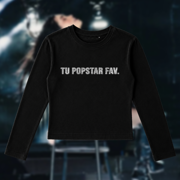 Producto - BABY TEE TU POPSTAR FAV MANGA LARGA
