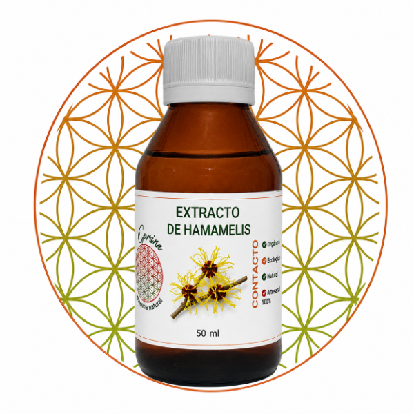 Producto - Extracto Glicolico de Hamamelis (hammamelis virginiana) 50 ml
