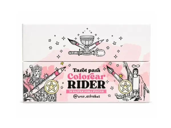 Producto - Tarot para colorear Rider Waite - Caja con naipes - 5