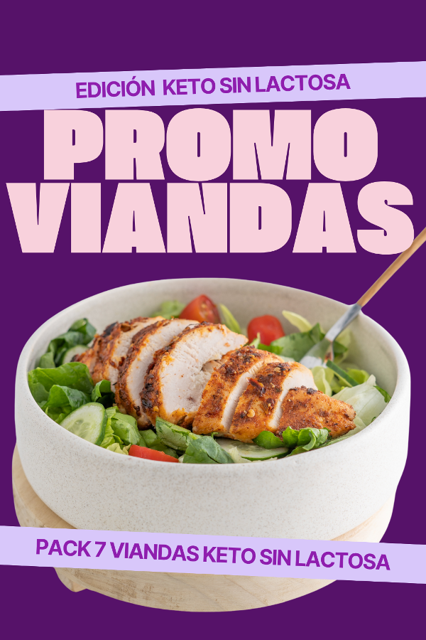 Producto - Promo 7 viandas keto sin lactosa