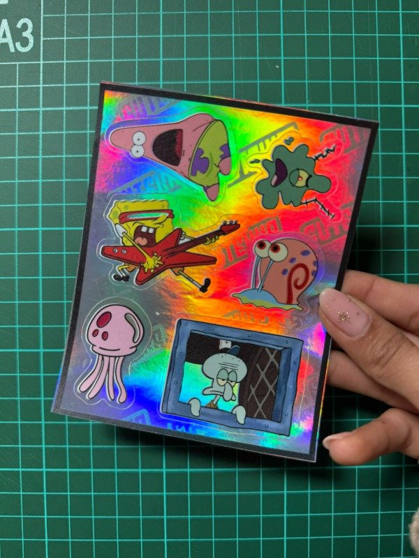 Producto - Plancha 6u - Bob Esponja