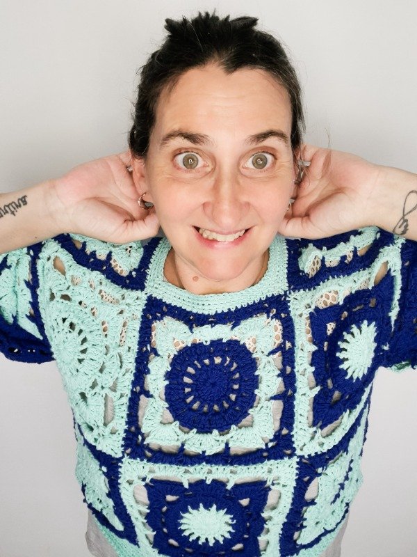 Producto - Patrón Suéter LAVANDA (Técnica Grannys)