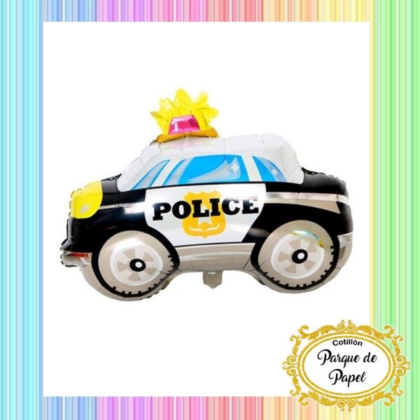 Producto - Globo metalizado Policía (40cm)