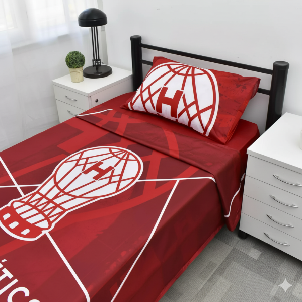 Producto - Juego de Sabanas Oficiales Huracan