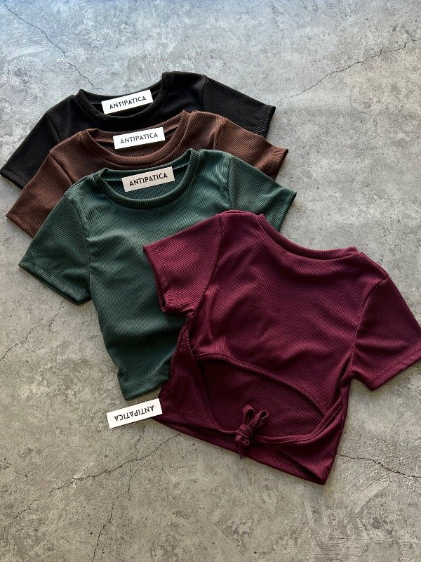 Producto - Remera espalda abierta