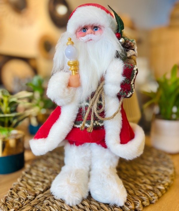 Producto - Papa Noel 35 cm c/musica y luces