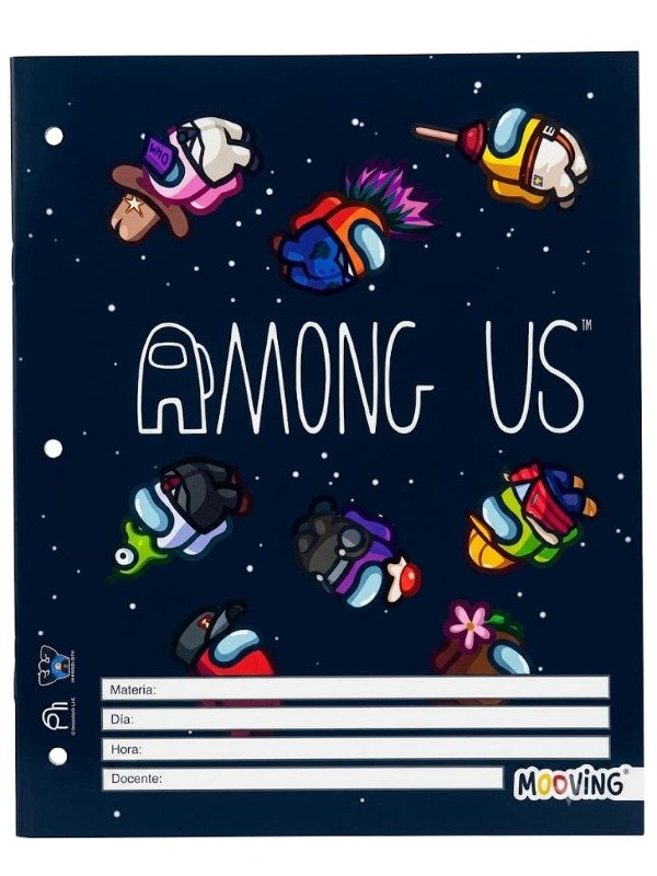Producto - Among Us - Separador de materia - Carátula - 0