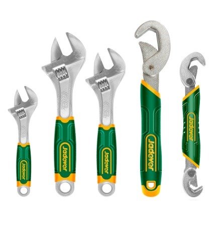 Producto - Set Llave Francesa y autoajustable x5