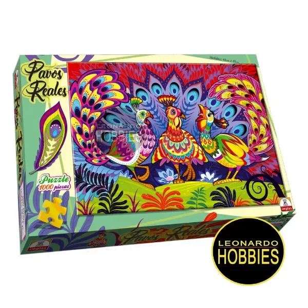 Producto - Pavos Reales 1000 Piezas Implás 291