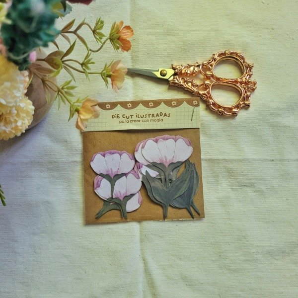 Producto - die cut Flores
