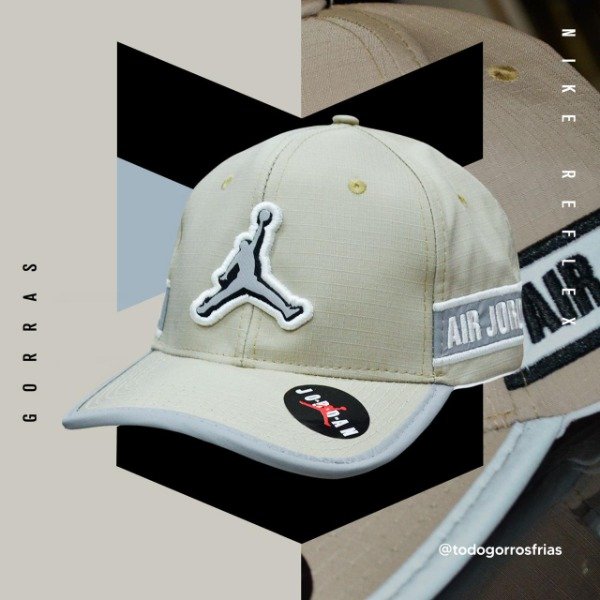 Producto - GORRA REFLEX JORDAN BEIGE