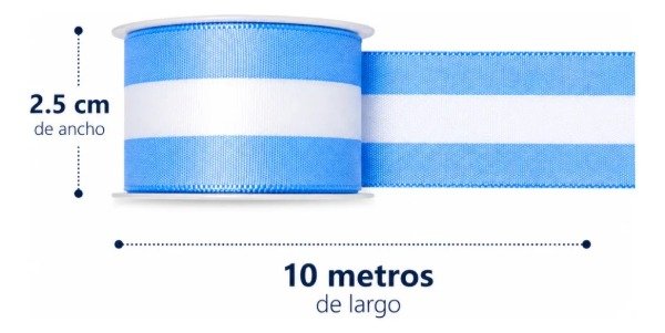 Producto - CINTA ARGENTINA N5 25mm(ELEGIR PRODUCTO)