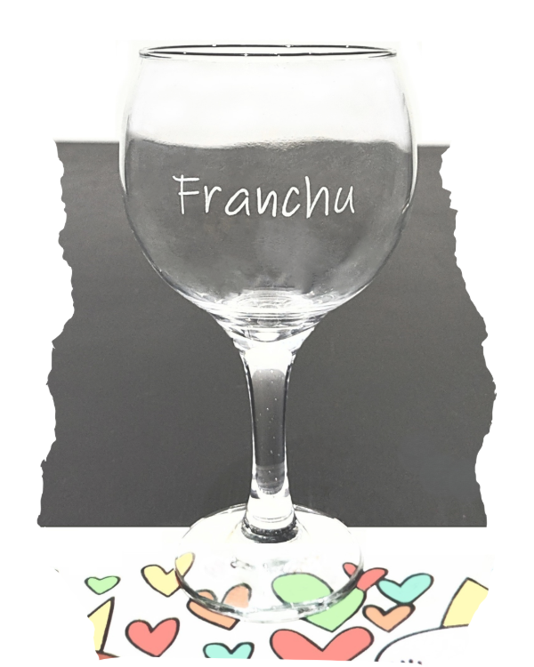 Producto - Copa de gin con nombre grabado