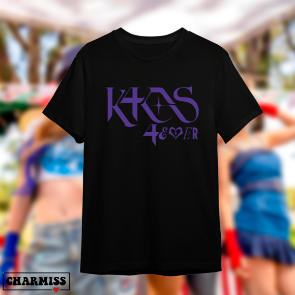 Remeron oversize logo k4os violeta — imagen 2