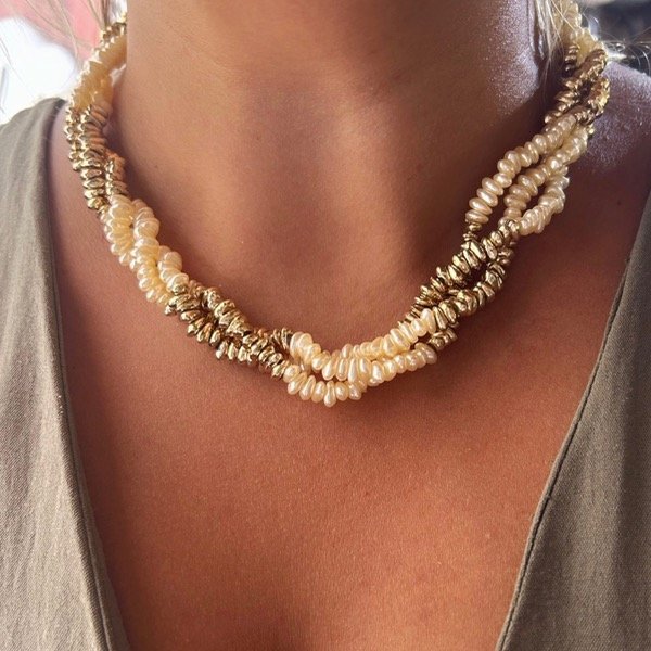 Producto - Collar Aloha  Fantasy (Perlas acrílicas)