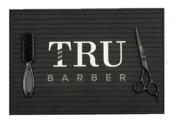 Producto - Alfombra Profesional Tru Barber Chica Negra