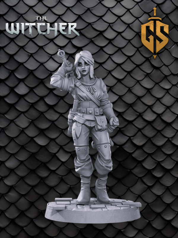 Producto - Ciri 30mm - The Witcher