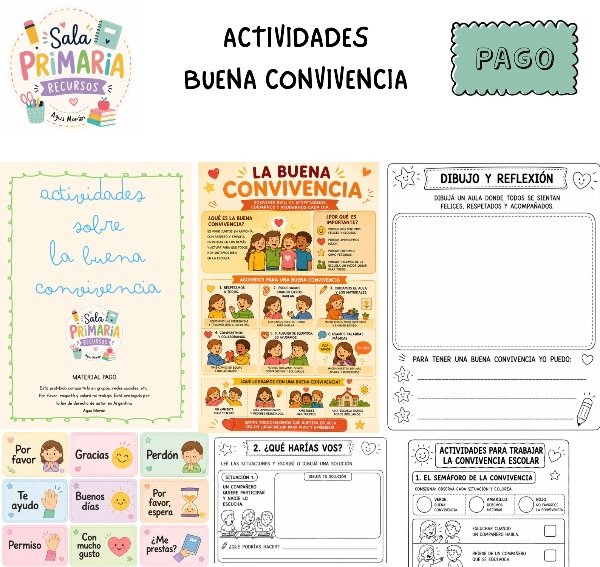 Producto - Actividades buena convivencia
