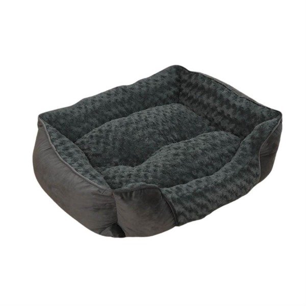 Producto - Cama Cucha Moises  Para Perros Y Gatos Tamaño L  Gris