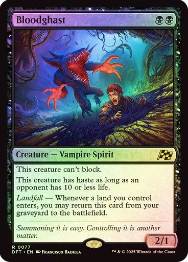 Producto - Bloodghast Foil  Aetherdrift