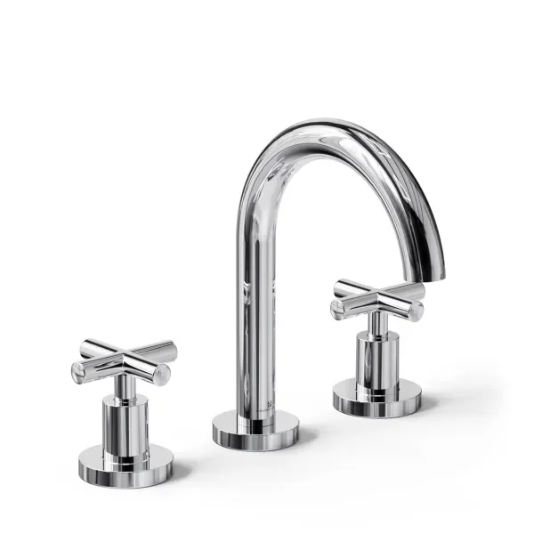 Producto - Grifería Lavatorio Bicomando Sun Cruz Cromo Hidromet