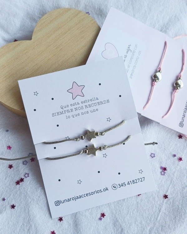 Producto - Pulsera para Compartir (Estrella)