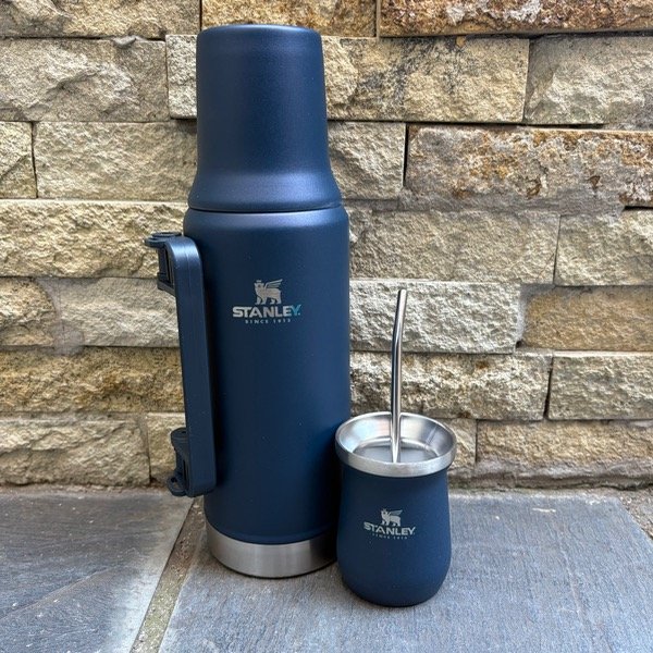 Producto - TERMO SYSTEM CON MATE Y BOMBILLA (AZUL)