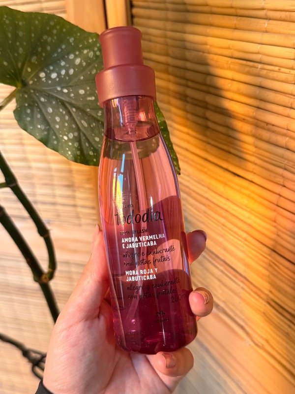 Producto - Body splash tododia MORA ROJA Y JABUTICABA. 200 ml