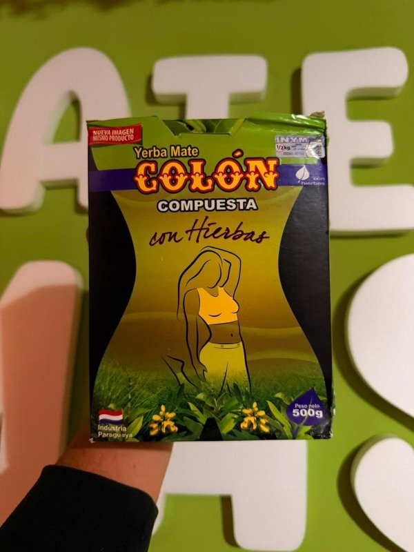 Producto - Yerba Mate Colón Compuesta con Hierbas 500gr