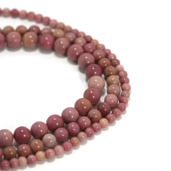 Producto - Piedra rodonita - pulsera a pedido 4mm