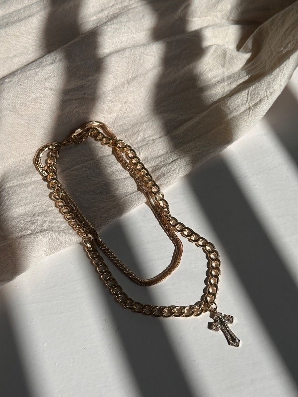 Producto - Collar Saint Cross Gold - 0