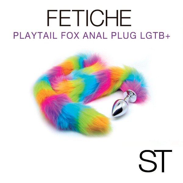 Producto - PLUG ANAL CON COLA DE ZORRO - LGTB+
