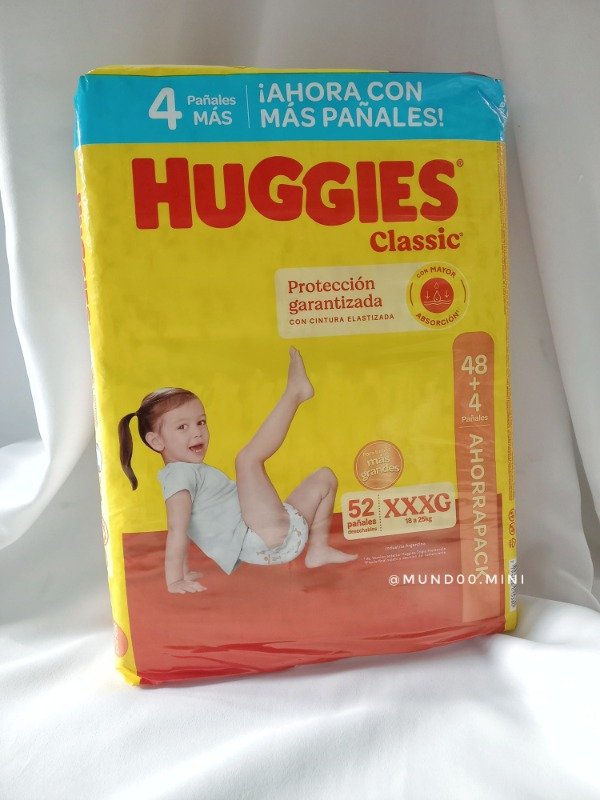 Producto - Huggies classic xxxg