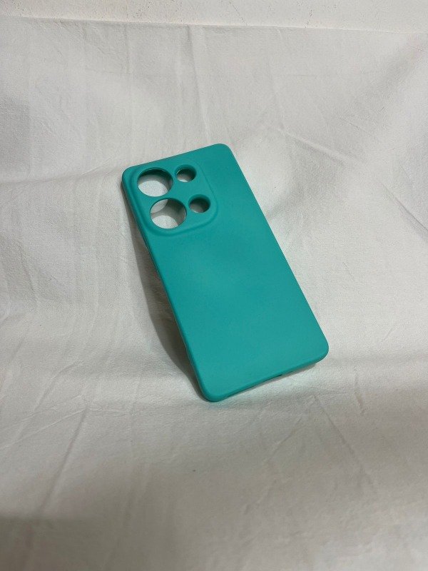 Producto - Xiaomi note 13 pro 4g silicona con felpa  turqueza