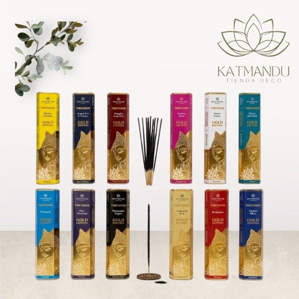 Producto - Sahumerios GOLD EDITION TIBETANO AROMANZA - 1