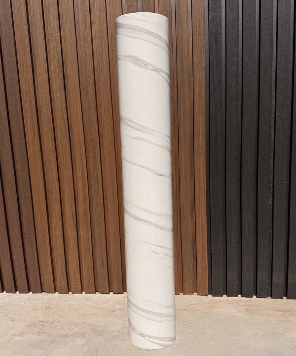 Producto - Rollo Autoadhesivo Brillante 1,2 x 3M Calacatta vetas grises - 0