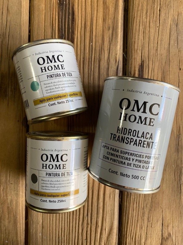 Producto - 2 pintura OMC + 1 HIDROLACA OMC