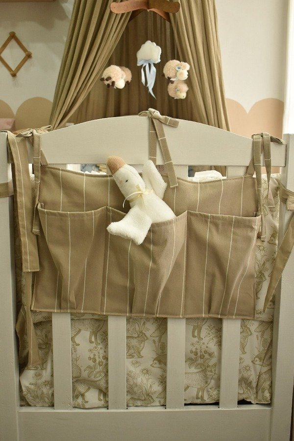 Producto - Bolsillero de Cuna: Orden y Ternura a Mano