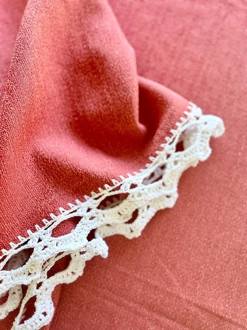 Producto - Mantel 1.50 Crochette Ladrillo