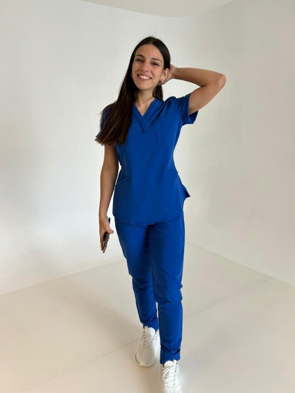 Producto - SELVA SPANDEX (Azul Francia Liso)