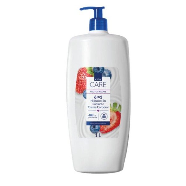 Producto - Crema corporal frutos rojos 1ltrs.