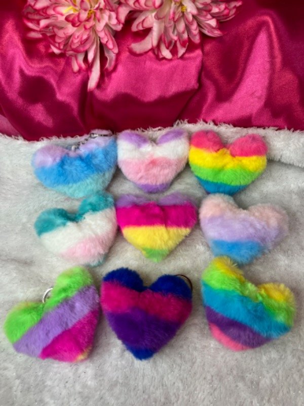 Producto - Llavero corazón colores - 1