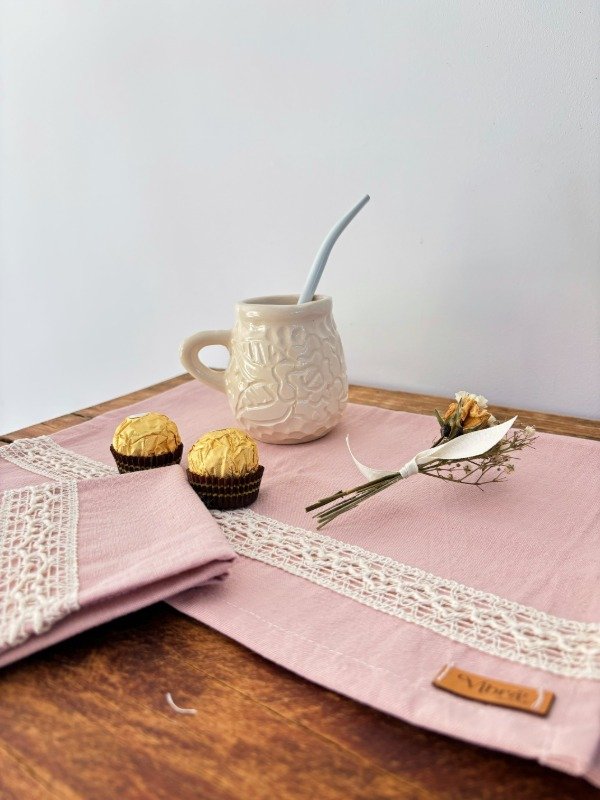 Producto - Kit especial Mate + individual textil - 0