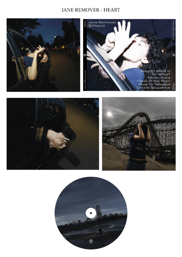 Producto - Jane Remover "Heart" CD Custom