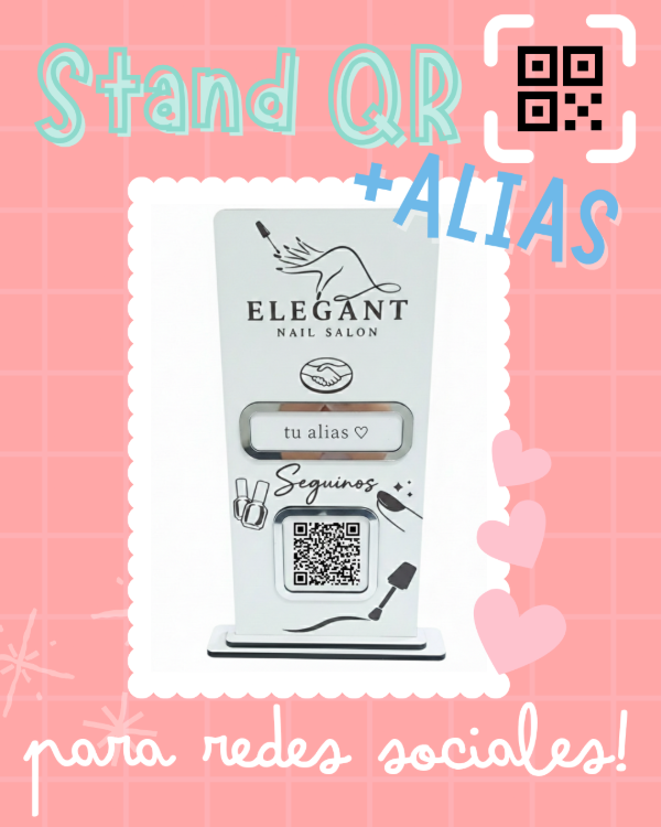 Producto - Stand de pago QR - Alias - 0