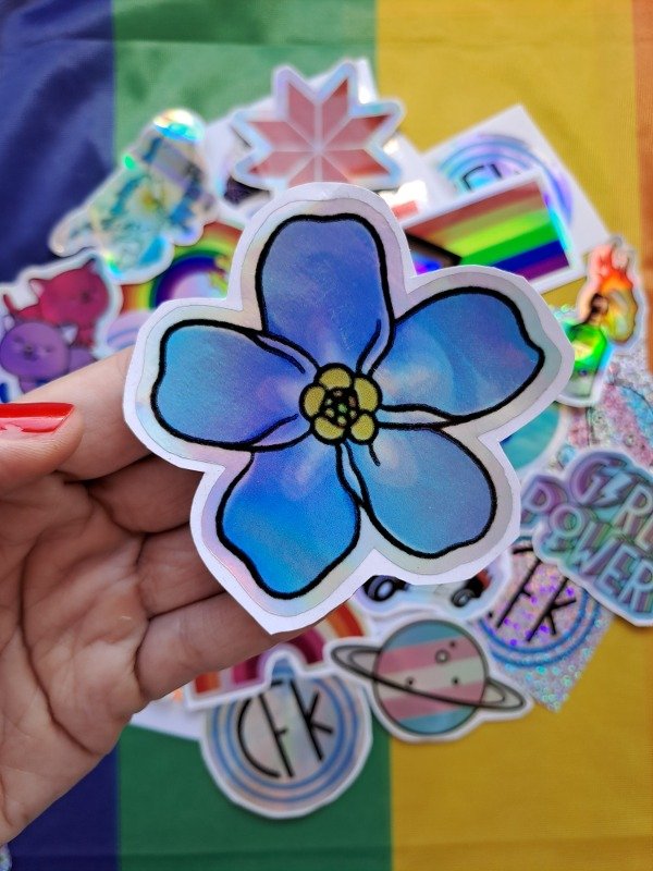 Producto - Stickers Flor No Me Olvides