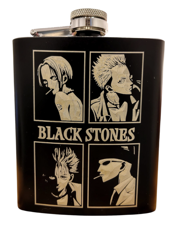 Producto - PETACA BLACKENED NANA BLACK STONES