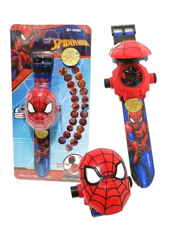 Producto - Reloj con proyector Spiderman