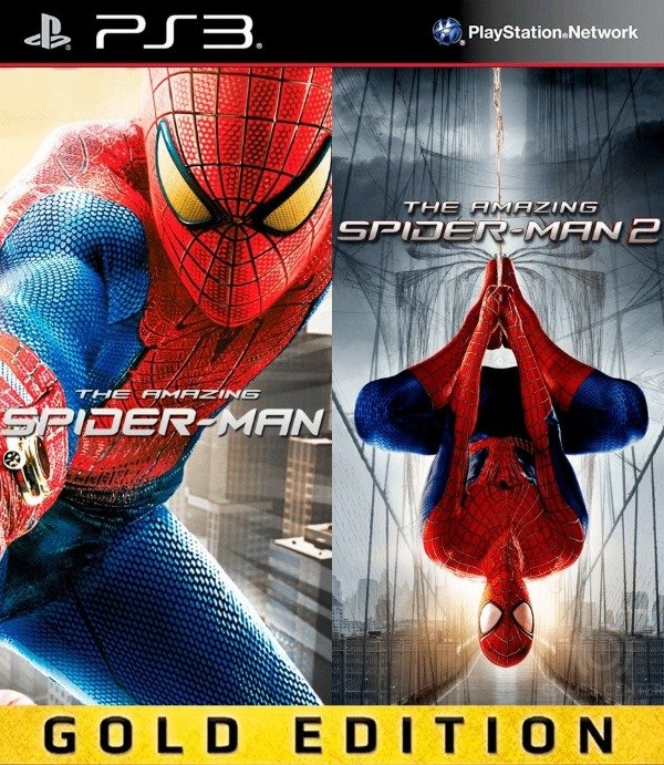 Producto - The Amazing Spiderman Gold Edition 1 y 2 Pack